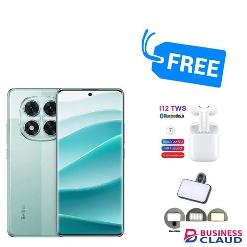 XIAOMI REDMI NOTE 14 PRO,6.67" INCHES,8GB RAM & 256GB ROM,5500MAH,200MP,FREE BUDS & PORTABLE VIDEO LIGHT