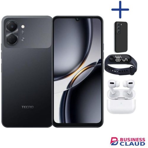 Tecno Pop 20,6.75'' display, Upto 8GB RAM+128GB storage+5000mAh Battery-1 year Warranty PODS