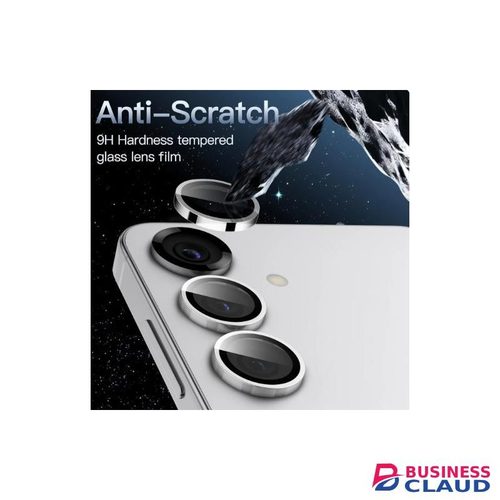Samsung Galaxy S25 Plus Camera Lens Protector, Tempered Glass Anti-Scratch Anti-Glare Lens Cover for Night Photography, Easy Installation, Black