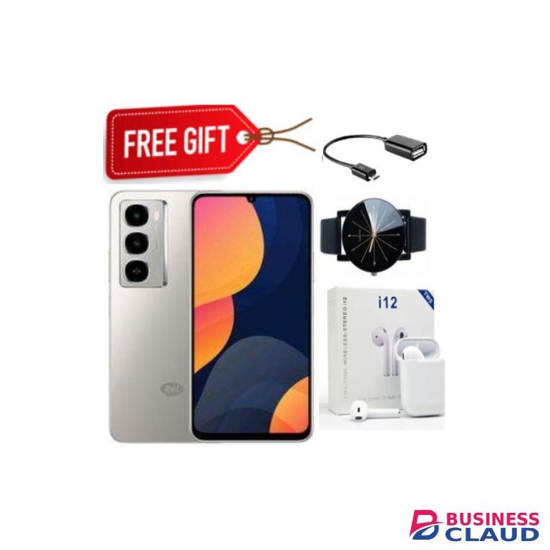 Itel City 100 4G,13 MP"18GB RAM+128GB ROM"5200 MAh-Dual Sim+otg+webwatch+Earpods
