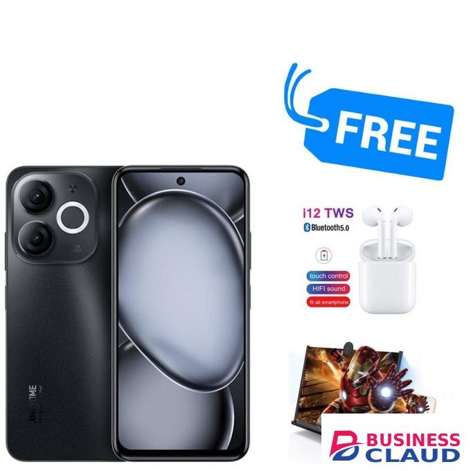 Itel A80,SCREEN SIZE DISPLAY 6.7",128GB ROM & UPTO 8GB RAM,FREE BUDS & MAGNIFIER