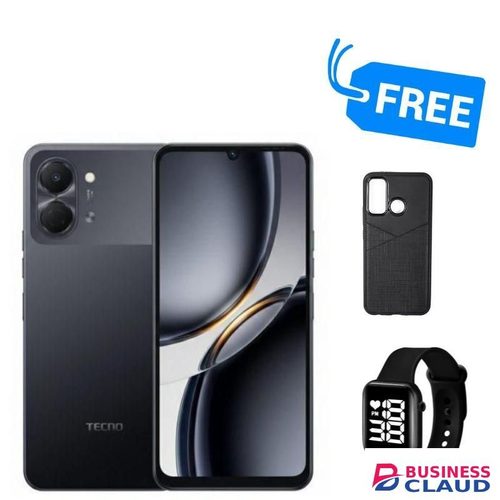 Tecno POP 20,6.75 INCHES,4GB RAM +128GB ROM,DUAL SIM,5000MAH,FREE COVER & LED WATCH