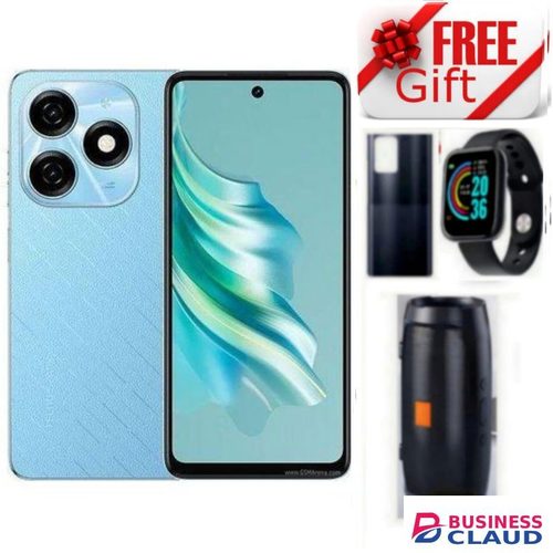 Tecno Spark 30, 6.6'' Display, 4GB RAM (Up to 8GB RAM)+128GB ROM - Dual Sim - 50MP - 5000mAh SW COVER