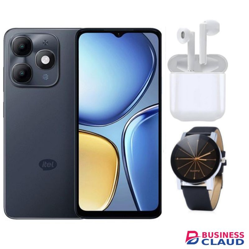 Itel A90, 6.6", 4GB RAM + 128GB (Dual SIM), 5000mAh, WATCH I12