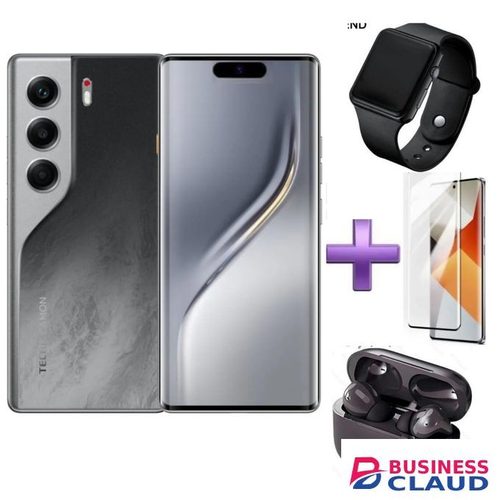 Tecno CAMON 50 PRO,upto16 GB RAM +256GB Storage 5200 MAH BATTERY DUAL-1 YEAR WARRANTY+GIFTS-BLACK
