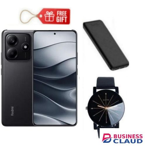 XIAOMI Redmi Note 14, 6.67", 256GB + 8GB RAM (Dual SIM), 5500mAh, Midnight Black,Web Watch+ Power Bank