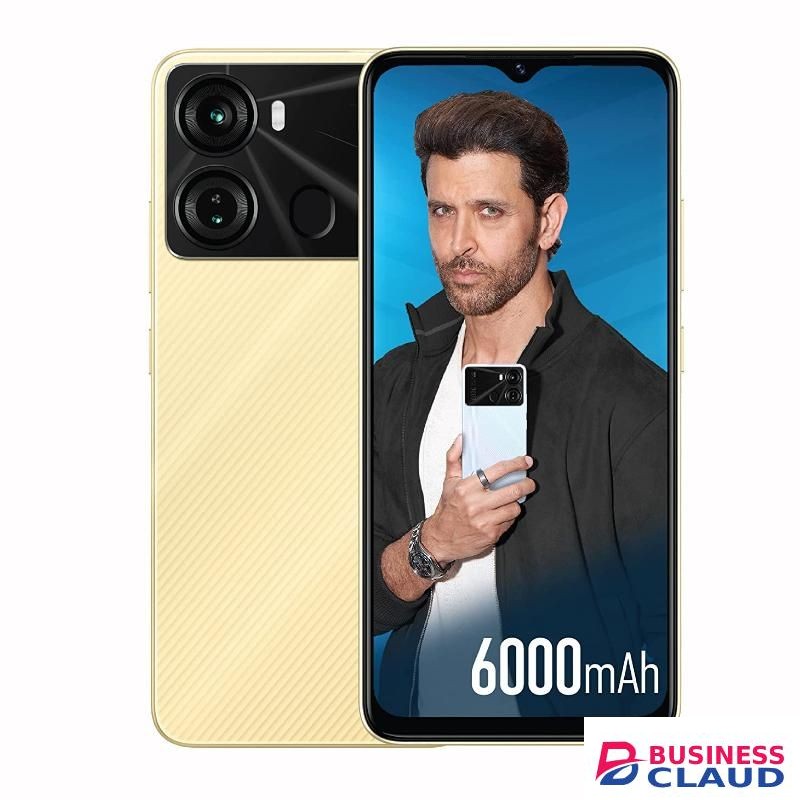 Itel P40 4G Lite - 6.6'' - 64GB HDD - 4GB RAM - 13MP Dual - 6000mAh - Gold