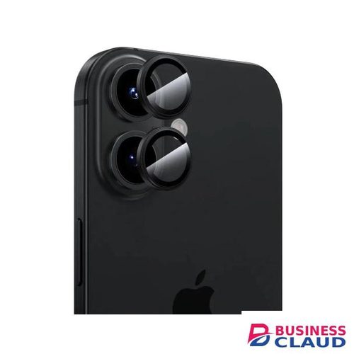 iPhone 12 Camera Lens Protector, Tempered Glass Lens Protector for iPhone 12, Anti-Scratch Night-Shooting Anti-Glare Lens Cover with Easy Install (Black)
