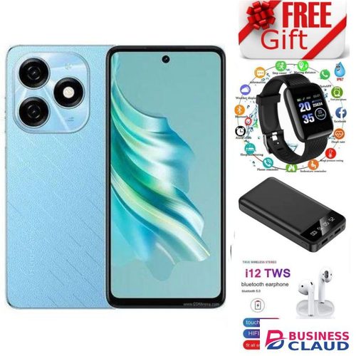Tecno Spark 30, 6.6'' Display, 4GB RAM (Up to 8GB RAM)+128GB ROM - Dual Sim - 50MP - 5000mAh SPK