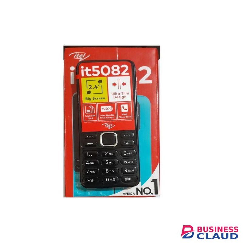 Itel BEST BUTTON PHONE IT5082 // 3 SIM CARD PHONE // Button/KABAMBE/KATULULU/MULIKA MWIZI // IT HAS SIMILAR FEATURES AS IT5081.