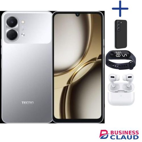 Tecno Pop 20,6.75'' display, Upto 8GB RAM+128GB storage+5000mAh Battery-1 year Warranty PRO 3 COVER