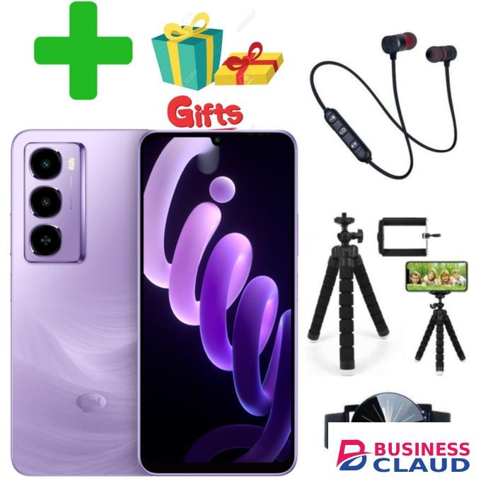 Itel City 100 4G,13 MP"18GB RAM+128GB ROM"5200 MAh+GIFTS,SPORTS,WEB
