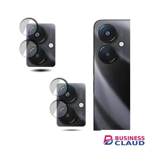 Camera Lens Protector for Redmi 13C, Tempered Glass, Easy Install Äž Black, Anti-Scratch, Night-Shooting Anti-Glare, and Protective Phone Cover