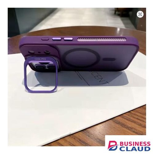 Apple iPhone 17 Pro Max Metal Case - Ultra Invisible Holder with Magnetic Feature and Camera Protection