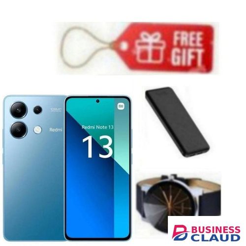 XIAOMI Note 13, DISPLAY 6.67" //128GB ROM + 8GB RAM //Dual SIM //108 MP //5000mAh /- BLUE+FREE GIFTS