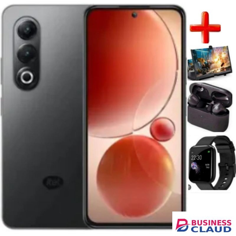 Itel S25 6.78"AMOLED Display, 128GB Storage+ Up To 12GB RAM, 5000mAh, 50MP Camera-+MAGNIFIER+EARPODS+WATCH.