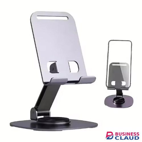 360 Rotation Aluminum Alloy Tablet/ Phone Holder/ Phone stand Adjustable Flexible Folding Desktop Live Mobile Phone Stand Mount