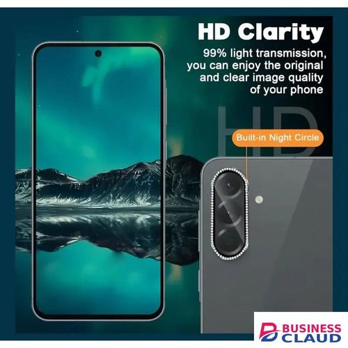 Samsung Gold Diamond Metal ring camera lens protector for Galaxy A26/A36/A56