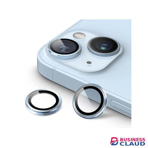 iPhone 14 Plus Phone Case, Metal Ring Camera Lens Protector for Enhanced Protection