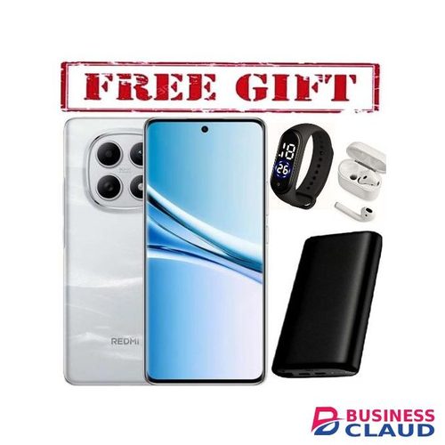 XIAOMI Redmi Note 15, 6.77", 128GB + 6GB RAM (Dual SIM), 5800mAh, IP 68,(2YRs WRTY) -COMES WITH FREE STRAP WATCH, POWERBANK AND AIRPODS FOR YOU gray