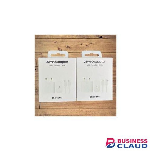 Samsung Galaxy A54 5G Fast CHARGER 25W/USB TYPE C To C Cable