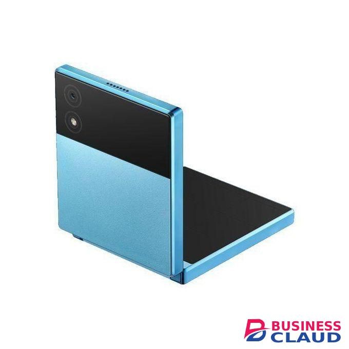 Itel Flip 1 Folding Phone - 2.4" - 1200mAh (Dual SIM), Wireless FM, Blue (1YR WRTY)