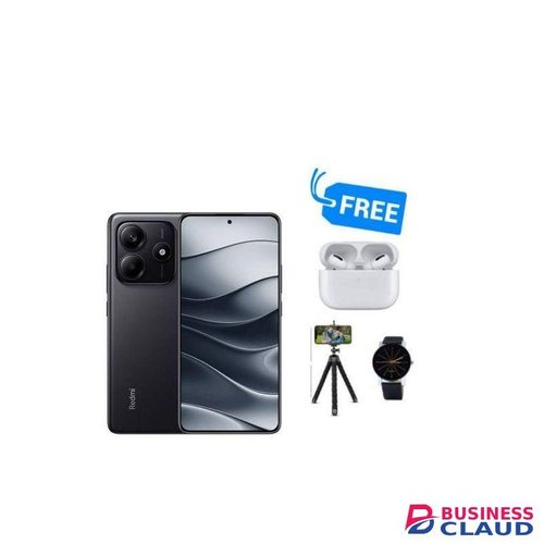 XIAOMI Redmi Note 14, 6.67",6GB RAM +128GB (Dual SIM), 5500mAh, Midnight Black, +Free Gifts