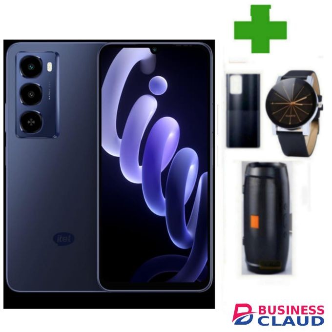 Itel City 100 4G,13 MP"18GB RAM+128GB ROM"5200 MAh+GIFTS,TG SPEAKER