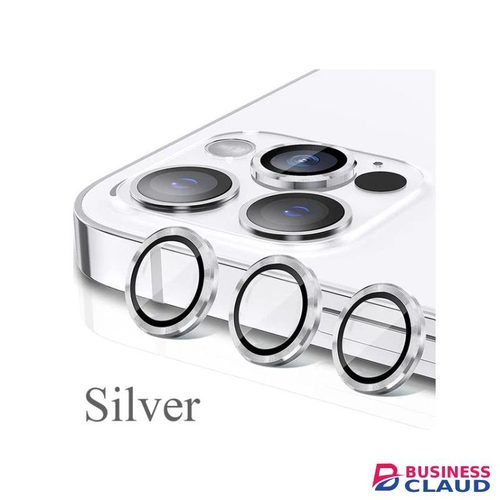 iPhone 14 Pro Phone Case, Metal Ring Camera Lens Protector for Enhanced Protection for Second Device