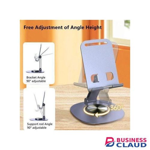 Hifinit Purple Metal Desktop Phones & Tablets Holder Foldable Stand
