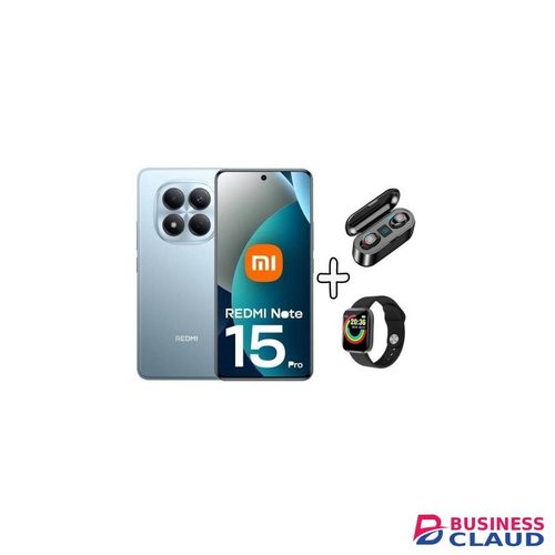 XIAOMI REDMI NOTE 15 PRO 8/256GB,AMOLED DISPLAY,5G DUAL SIM,6500MAH BATTERY CAPACITY PLUS 2YR WARRANTY