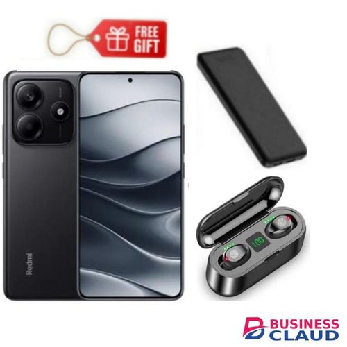XIAOMI Redmi Note 14, 6.67", 256GB + 8GB RAM, 108MP, (Dual SIM), 5500mAh, Black+ POWER BANK & F9 EARBUDS