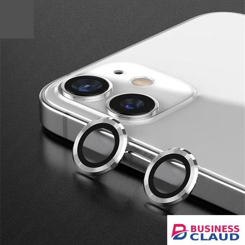 iPhone 12 Mini Phone Case, Metal Ring Camera Lens Protector for Enhanced Protection