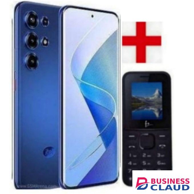 Itel Super 26 ULTRA,CURVED SCREEN, 256GB Storage +Up To 16GB RAM 6000MAH BATTERY+FREE PHONE- BLUE