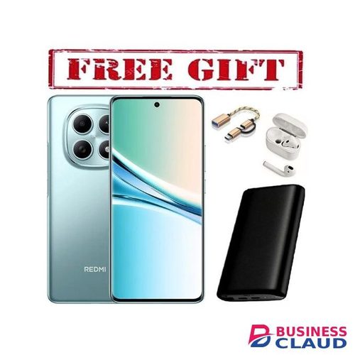 XIAOMI Redmi Note 15, 6.77", 128GB + 6GB RAM (Dual SIM), 5800mAh, IP 68,(2YRs WRTY) -COMES WITH FREE POWERBANK, DUAL OTG AND AIRPODS -BLUE