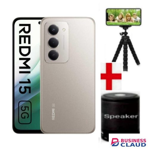 XIAOMI Redmi 15 4G, 128GBRAM 6.9 inches,Battery 7000 mAh+24 MONTHS WARRANTY+TRIPOD STAND+MINI SPAEAKER