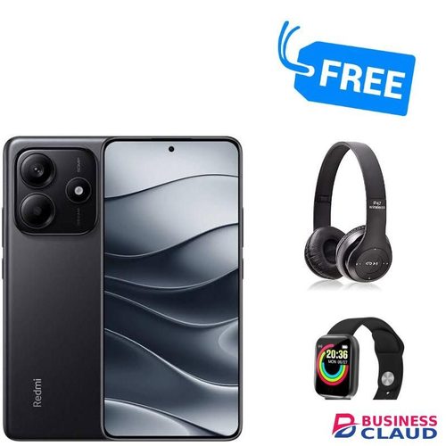 XIAOMI REDMI NOTE 14,AMOLED DISPLAY 8GB RAM +256GB ROM,5500MAH,108MP,FREE HEADPHONES & WATCH