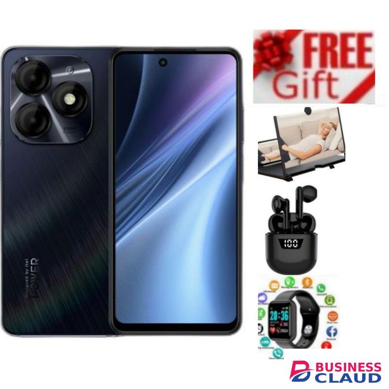 Itel P55 6.6-INCHES, HD 4GB RAM UPTO 12GB RAM/128GB ROM Android 13+MAGNIFIER