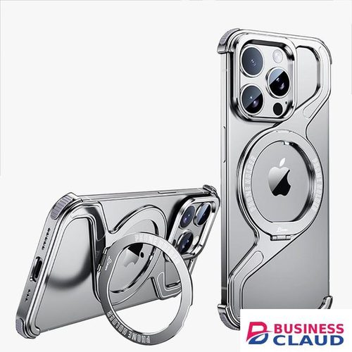 Apple iPhone 15 Pro Max Case, Magnetic Frameless Sleek Titanium Finish, Rugged Protection, Fast Charging Ready Phone Cover