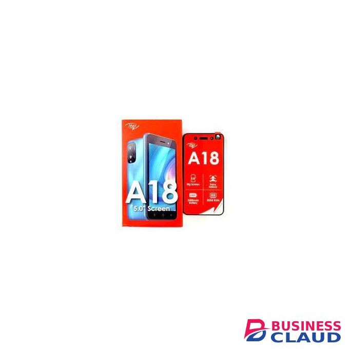 Itel A18, 50", Display, 32GB +1GB RAM (Dual Sim) 2400mAh blue & FREE F9 earbuds + 32GB memory Card