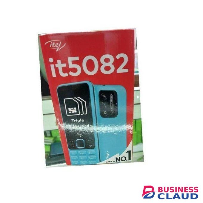 Itel BEST SMALL PHONE IT5082 // SIMU YA LAINI TATU // 3 SIM LINES // SIMU NDOGO // 3 SIM CARDS PHONE // Button/KABAMBE/KATULULU/MULIKA MWIZI // IT HAS SIMILAR FEATURES AS IT5081.