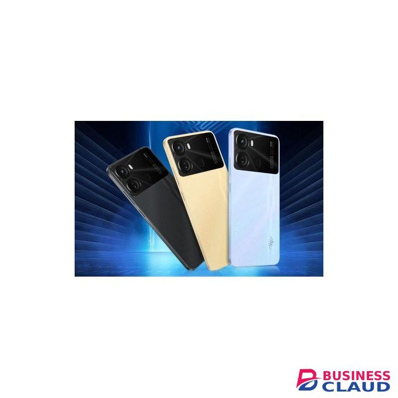 Itel P40 6.6" Screen, 64GB ROM + 4GB RAM, 6000mAh 18W Charge, 13MP Dual Camera, Android 12 (Go edition), 4G, Fingerprint Octa-core Dual SIM 13.0MP back camera 6000mAh battery Gold