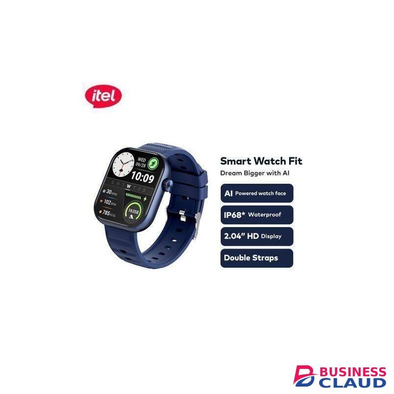 Itel Smart Watch Fit O20, Deep Blue