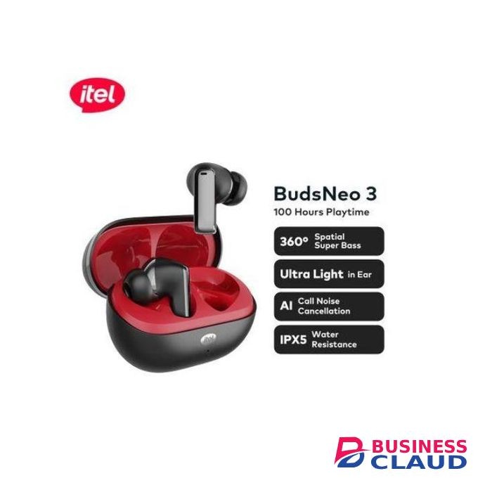Itel TWS BUDSNEO Noise Cancellation Earbuds