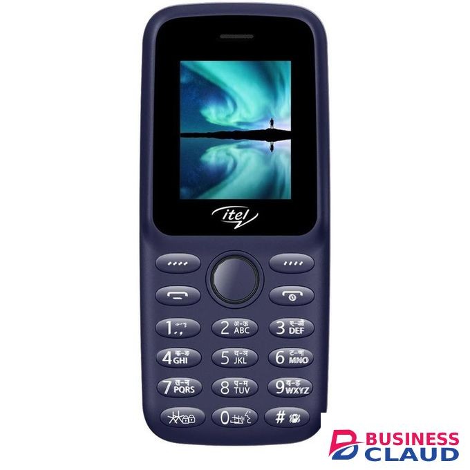 Itel It2163, 1.8", 32MB + 32MB (Dual SIM), Wireless FM, 1000mAh - Blue