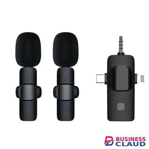 Wireless Lavalier Mic For DSLR, Smartphone & PC – Professional Audio For Video Production