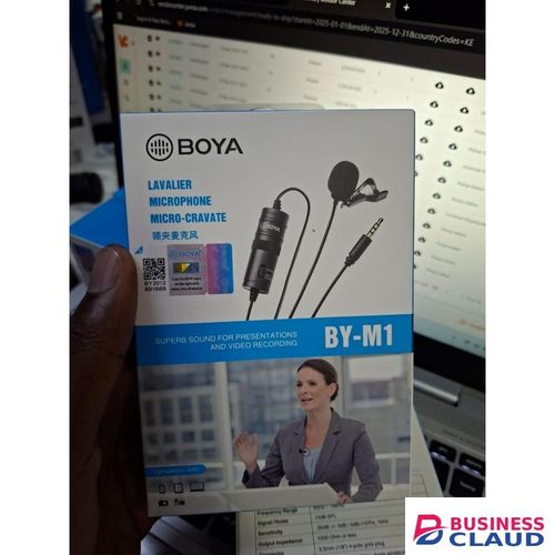 Boya BY-M1 Lavalier Clip-On Microphone For DSLR Camera BY-M1 Smartphone Audio