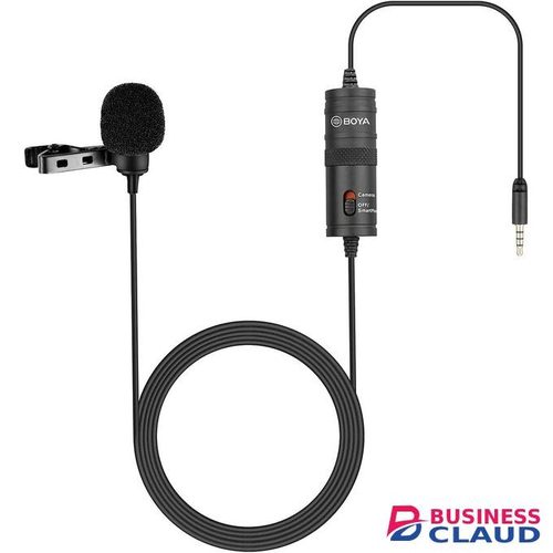 BOYA by M1 Lavalier Microphone for Smartphones for DSLR Cameras Camcorders Audio Recorder PC