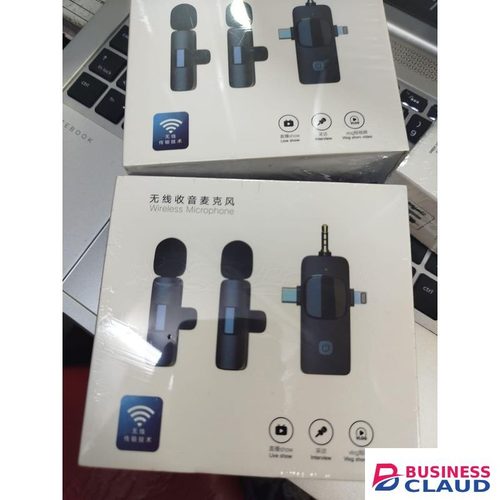 3 in 1 Professional Wireless Lavalier Microphone for iphone and android Lapel Microphone/Noise Reduction