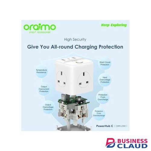 Oraimo PowerHub C U342 6-in-1 Power Cube